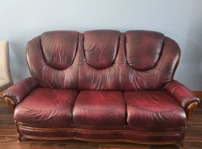 3 piece leather suite