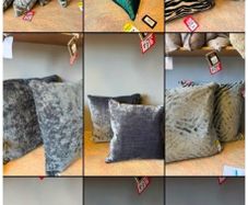 Scatterbox cushions oh half price offer in the outlet store