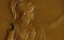 1930 Half a penny George V bronze | error coin?