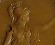 1930 Half a penny George V bronze | error coin?