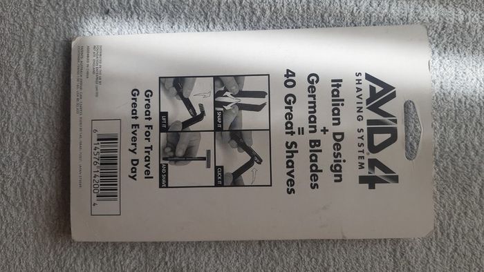 AVID4 Travel Razor - Army / Military / Camping / Hiking / Fishing / Emergency / Travel