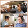 NEW SALE | Bluetooth Headphones Over Ear, 6 EQ Modes Wireless Headphones Over Ear,65 Hours Playtime Foldable Lightweight Wireless Headphones,with Built-in HD Mic, FM, SD/TF for PC/Home Image 2