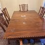 Mahoney Dining Table and 8 Chairs Image 2