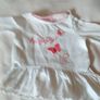 girls pink outfit aged 6-9 mts Image 3