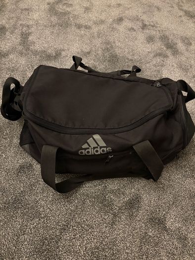 Adidas gym duffel travel bag
