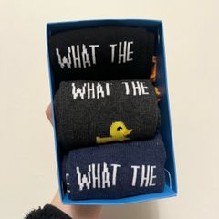 What the duck socks gift box NEW