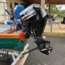17ft boat, calvanised trailer, new engine 15hp Image 6