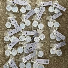 19 sets of calm balm and lip balm
