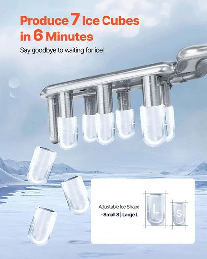 Portable Countertop Ice Maker Machine 11.8kg