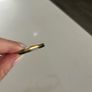 Calvin Klein black and gold bangle Image 5