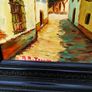 NO 59 oil painting  TOWN SCAPE Image 2