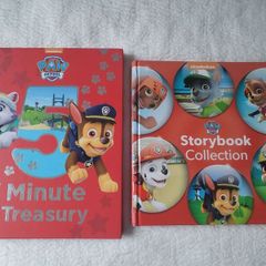 2 Paw Patrol hardback books