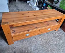Solid Wood TV Cabinet