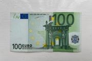 European Union 100 Euro Prefix T (ireland) 2002 Banknote