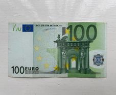 European Union 100 Euro Prefix T (ireland) 2002 Banknote