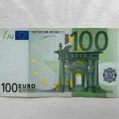 European Union 100 Euro Prefix T (ireland) 2002 Banknote