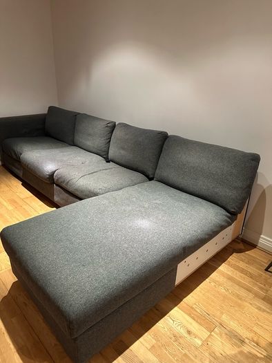 Vimle 4 seater, L-shaped couch