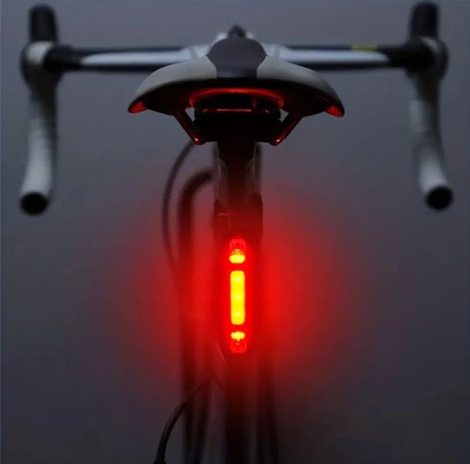 USB Rechargeable LED Bike Tail Light