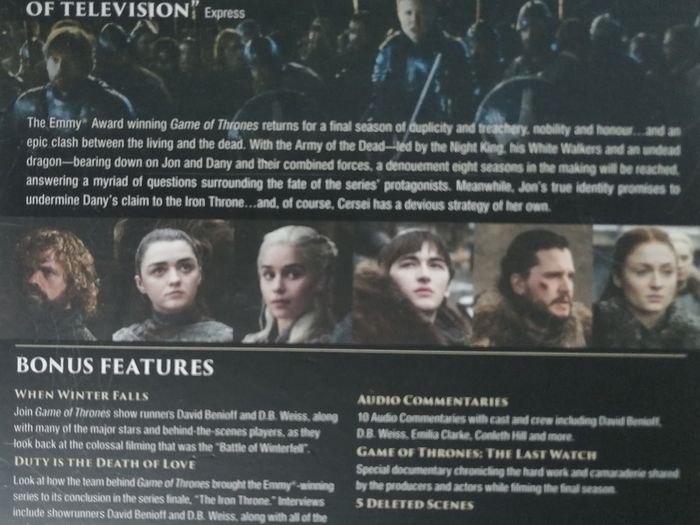 Game Of Thrones (Complete Collection 1-8 + Conquest & Rebellion) [DVD TV Boxsets]