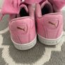 Puma Basket Pink patent leather Runners Image 4