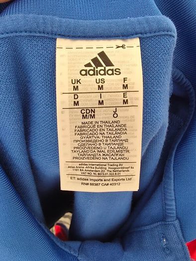 Leinster Rugby Adidas Polo Shirt Mens Medium