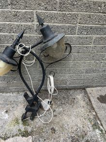 old street lights