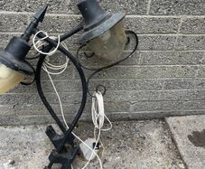 old street lights