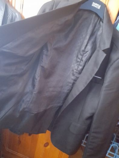 black suit jacket
