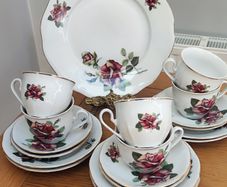 Antique Bohemia Tea Set
