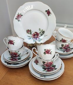 Antique Bohemia Tea Set