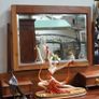 Edwardian Mahogany Dressing Table with Mirror - 1920s Classic Image 2