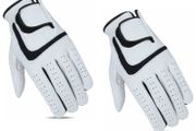 CG Cabretta Leather White Golf Glove - LH (2 Glove Pack)