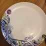 Monsoon Home by Denby Paisley collection plates + Matching Placemats & Coasters Image 4