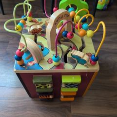 Zany Zoo Activity cube