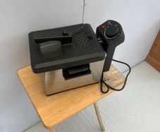 Silver cast deep fryer