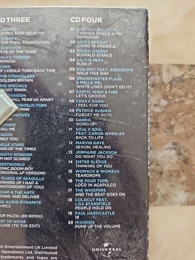 The 80s Part 2  4cd  (new)