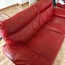 2 Seater Leather Couch Image 2