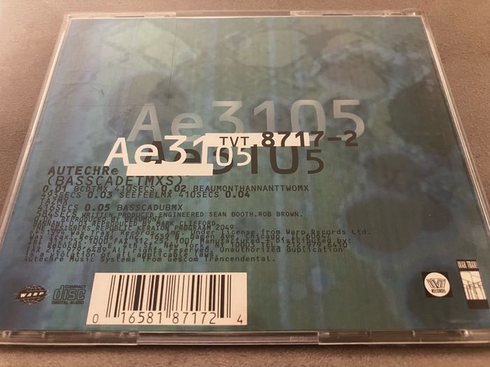 Autechre  -  Basscad, EP