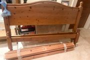Practically As New - Really Sturdy 4Ft 6 Wooden Double Bed Frame - Can Deliver