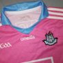 FREE POST Kids (9-10 Years) Dublin GAA Jersey Shirt Gaelic Football Hurling Baile Atha Cliath Pink Dubs Blue Youths Childs Childrens Kids Boys Girls Image 3