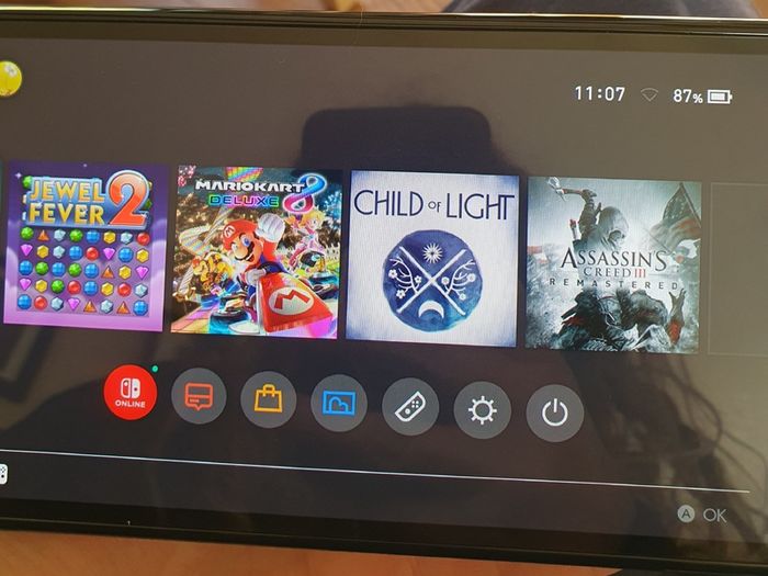 Nintendo Switch OLED Console - White
