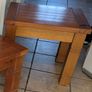 Solid Pine Lamp Table Image 2