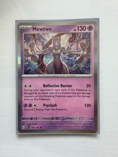 Mewtwo 160 165 - Scarlet & Violet 151