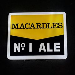 Vintage Macardles Ale Light Box