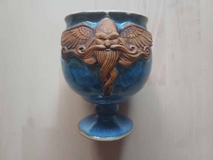 The Chalice from the Palace (w/ Embossed Norse God Odin... Probably)