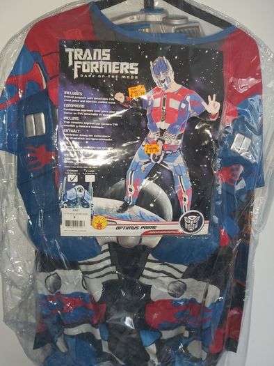 Mens halloween costume,  optimus prime