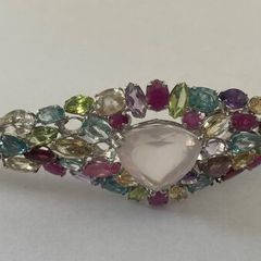 Italian Rose Quarts Bracelet