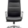 NEW Pallas Luxury Black Leather Director Office Chair Image 4