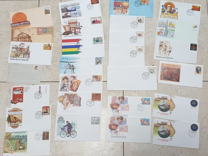 Australia Postal Items 1980-86 incl. Ausipex 84