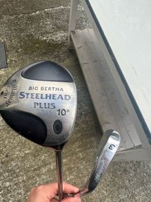 taylor made 3 Iron and Callaway Driver